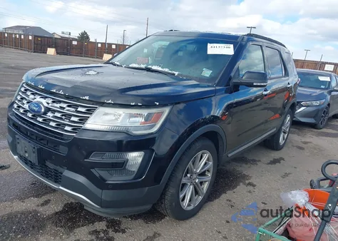 2016 Ford Explorer Limited из США, поврежденный, VIN 1FM5K8F88GGA19727